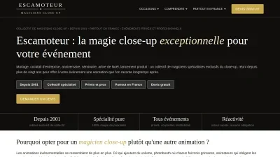 Escamoteur.com