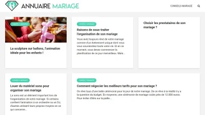 Annauire Mariage