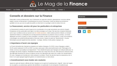Le Magazine de la Finance
