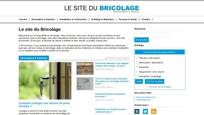 Le site du Bricolage