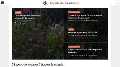 Escaleduvoyageur.fr